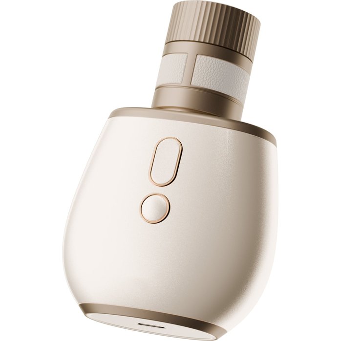 Элегантный стимулятор с вакуумом и микротоками Aromia