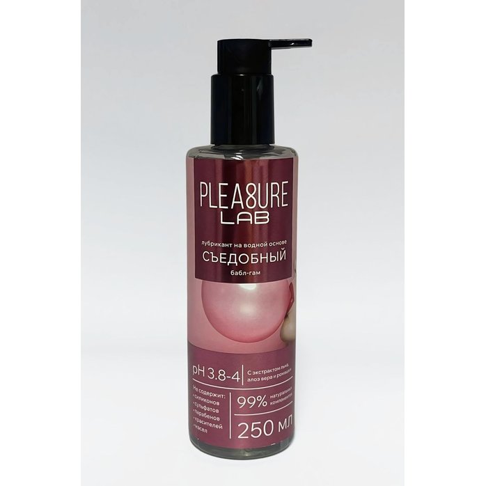 Лубрикант на водной основе Pleasure Lab с ароматом бабл-гам - 250 мл. Фотография 2.