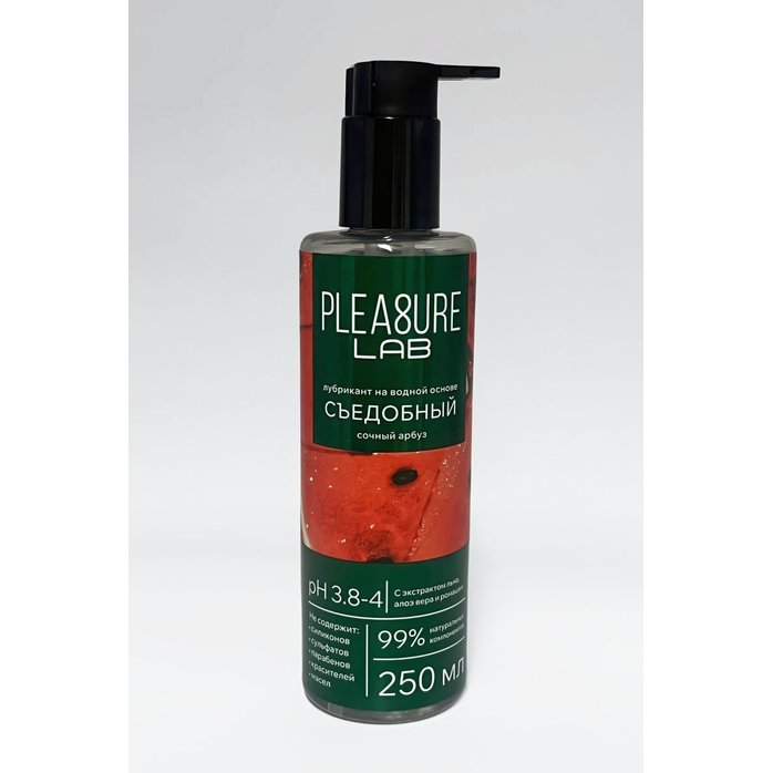 Лубрикант на водной основе Pleasure Lab с ароматом арбуза - 250 мл. Фотография 2.