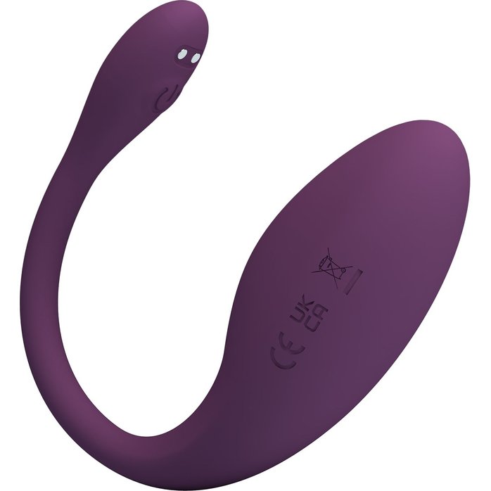 Фиолетовое виброяйцо Dora с управлением через приложение - Pretty Love. Фотография 4.