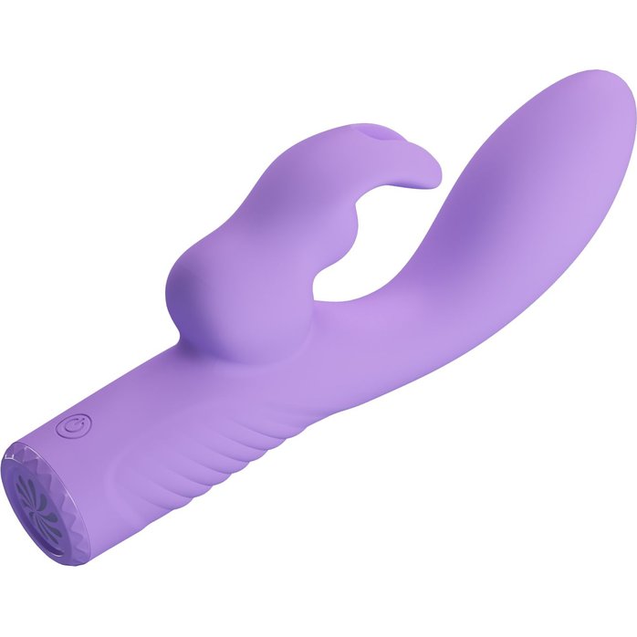 Сиреневый вибратор-кролик Elivia - 17,2 см - Pretty Love. Фотография 4.