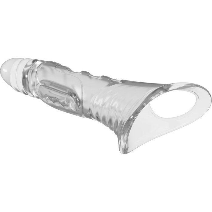 Прозрачная насадка на пенис - 22 см - Pretty Love. Фотография 3.