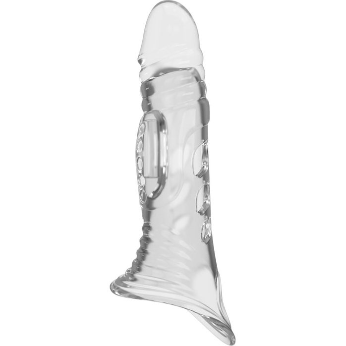 Прозрачная насадка на пенис - 22 см - Pretty Love. Фотография 4.