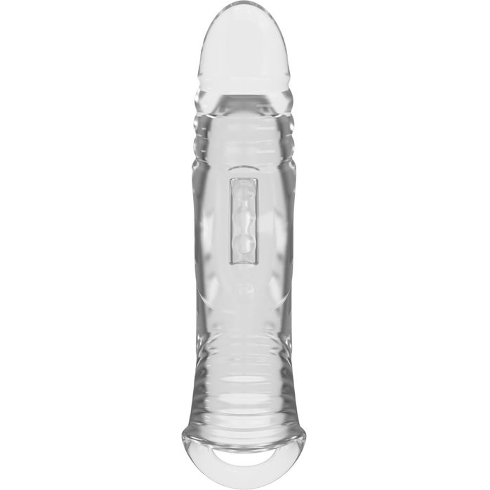 Прозрачная насадка на пенис - 22 см - Pretty Love. Фотография 5.