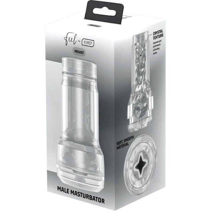 Мастурбатор Feel Pocket Stroker Crystal. Фотография 5.