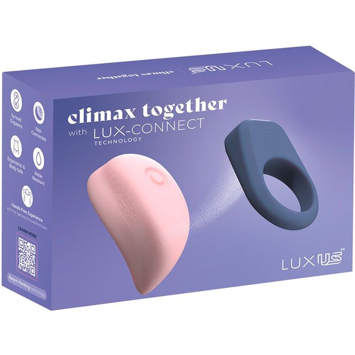 Набор Kiiroo Luxus: интерактивный вибратор LuxHer и эрекционное кольцо LuxHim. Фотография 2.