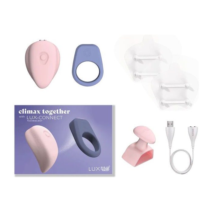 Набор Kiiroo Luxus: интерактивный вибратор LuxHer и эрекционное кольцо LuxHim. Фотография 7.