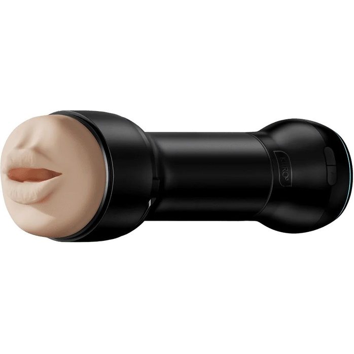 Набор PowerBlow Feel Stroker Mouth: мастурбатор-ротик и интерактивная насадка