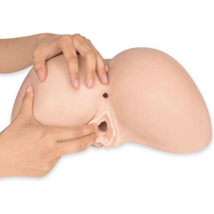 Телесный мастурбатор-полуторс Daphne - SILEXD. Фотография 3.