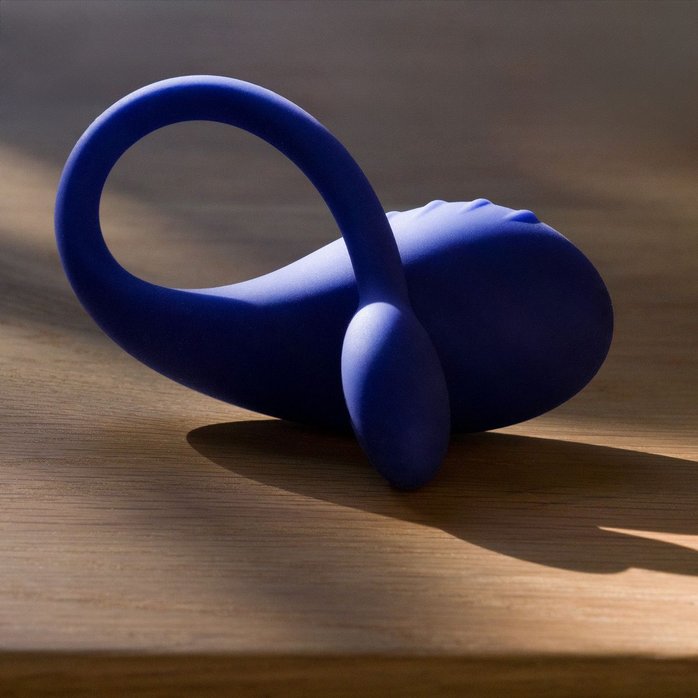 Синее виброяйцо Aurora. Фотография 14.