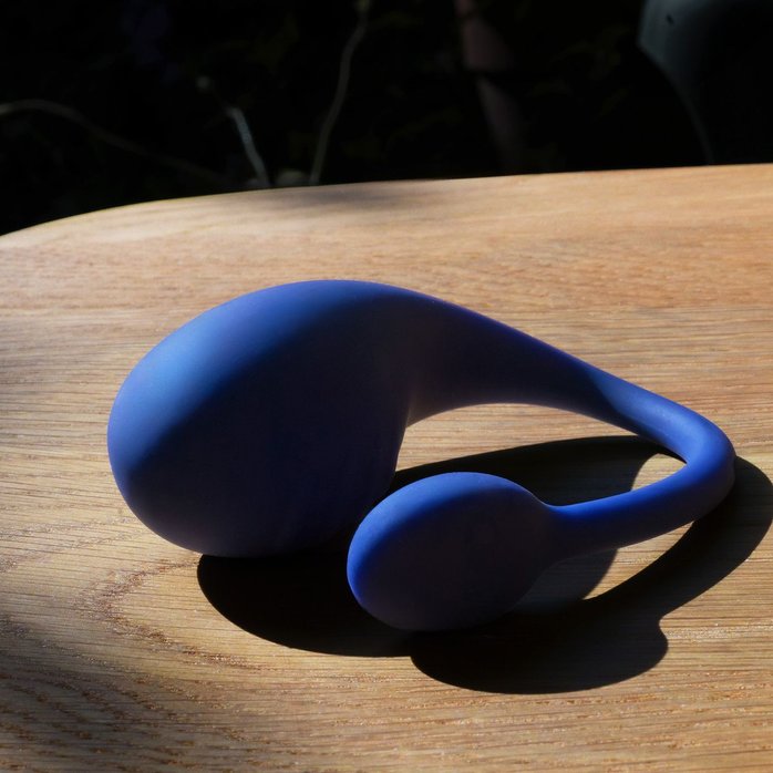 Синее виброяйцо Aurora. Фотография 15.