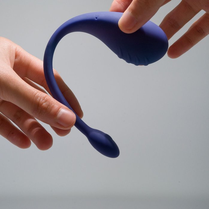 Синее виброяйцо Aurora. Фотография 6.