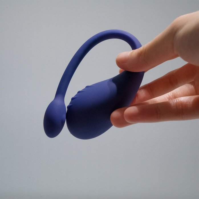 Синее виброяйцо Aurora. Фотография 7.