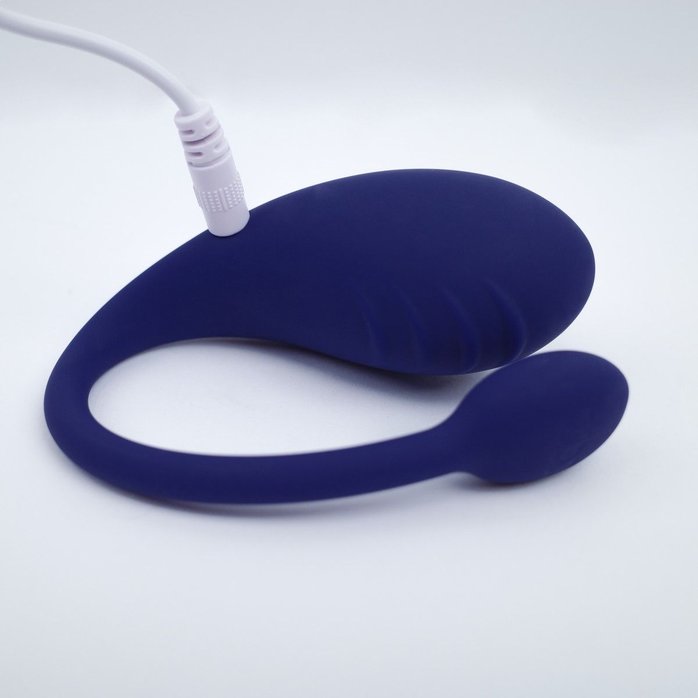 Синее виброяйцо Aurora. Фотография 8.