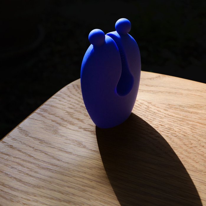 Синий клиторальный вибростимулятор Eden. Фотография 15.