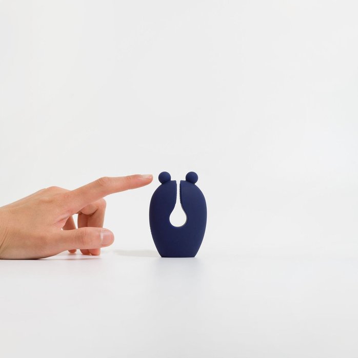 Синий клиторальный вибростимулятор Eden. Фотография 5.