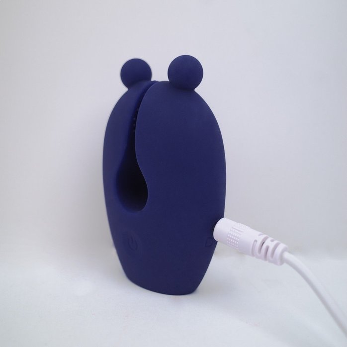 Синий клиторальный вибростимулятор Eden. Фотография 7.