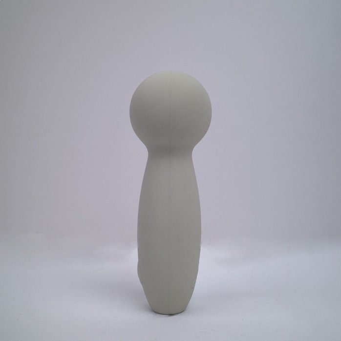 Серый мини-вибромассажёр Harmony. Фотография 3.