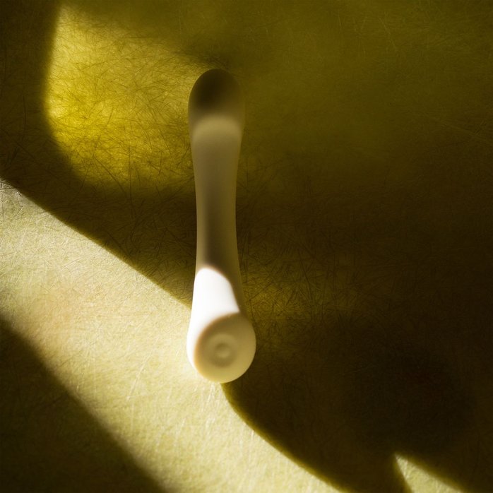 Серый вибростимулятор точки G Mirage - 17,8 см. Фотография 12.