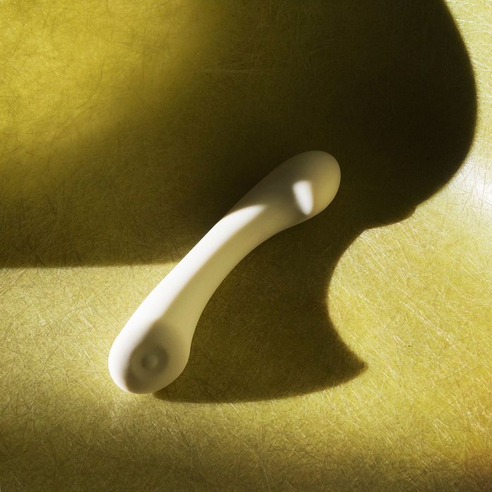 Серый вибростимулятор точки G Mirage - 17,8 см. Фотография 13.