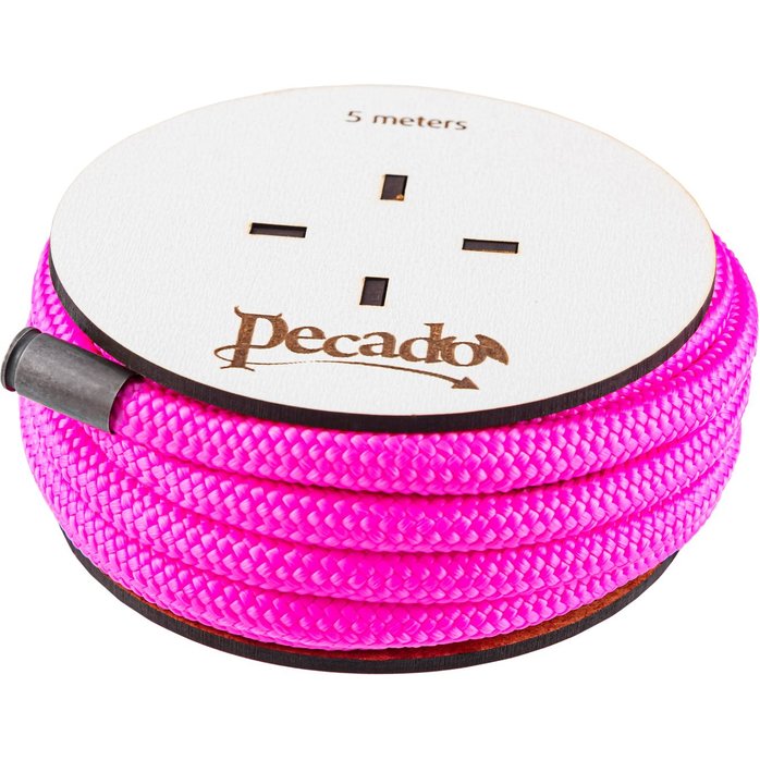 Розовая веревка для шибари на катушке - 5 м. Фотография 2.