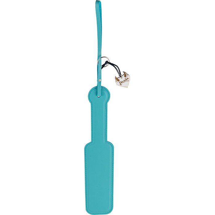 Голубой кожаный пэддл - 37 см. Фотография 2.