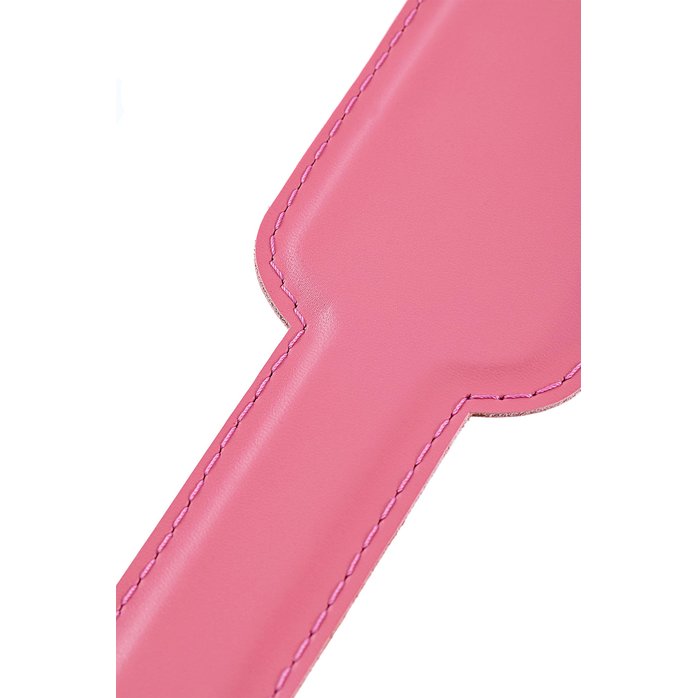 Розовый кожаный пэддл - 37 см. Фотография 4.