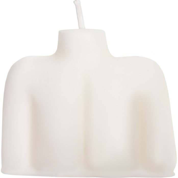 Белая сувенирная свеча «Женский силуэт». Фотография 3.