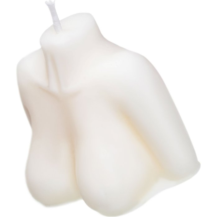 Белая сувенирная свеча «Женский силуэт». Фотография 6.