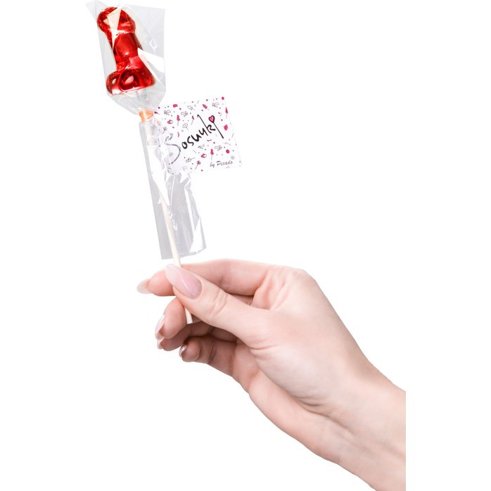 Набор из 2 мини-леденцов в форме члена со вкусом виски. Фотография 2.