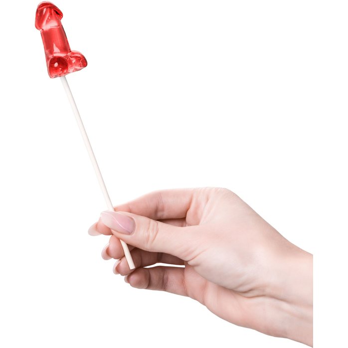 Набор из 2 мини-леденцов в форме члена со вкусом виски. Фотография 3.