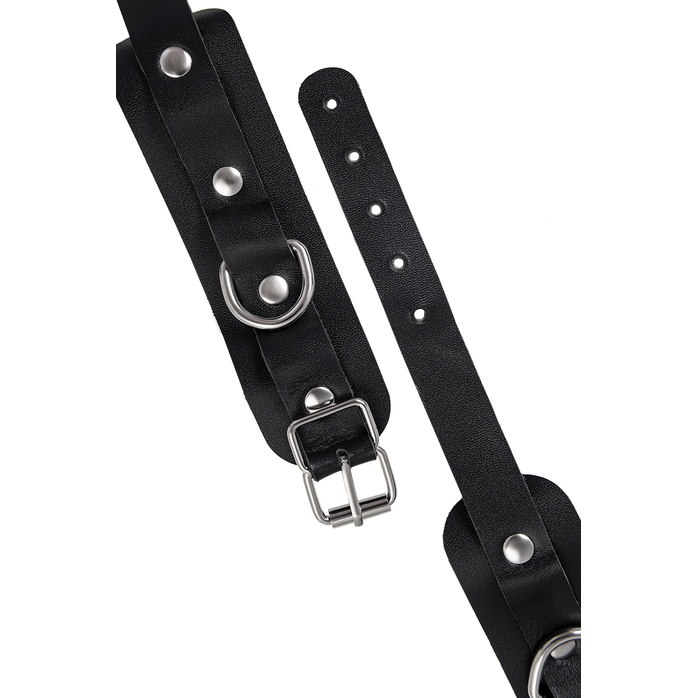 Черные мини-оковы со скруглёнными углами. Фотография 9.