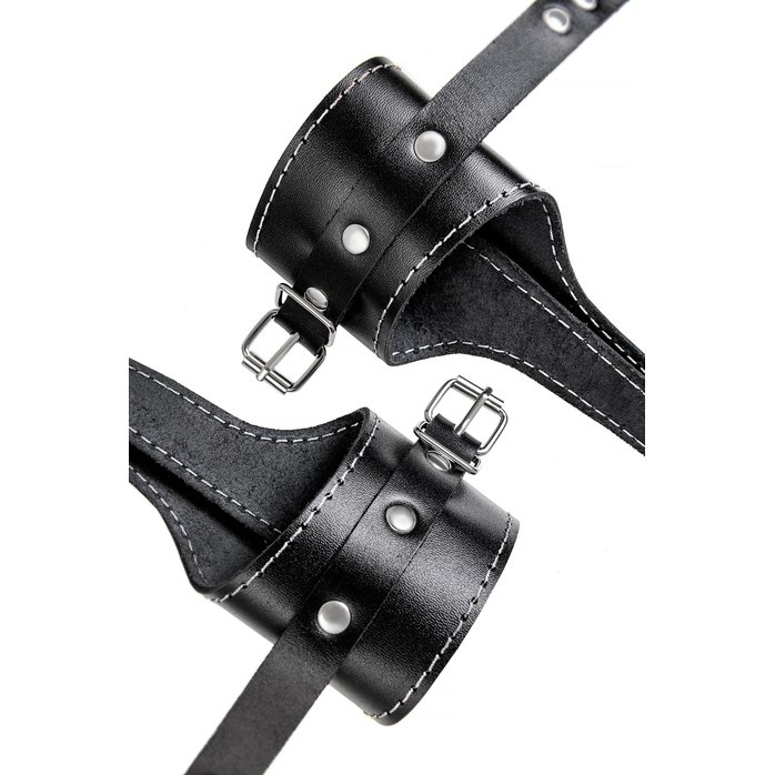 Черные подвесы с белой строчкой. Фотография 8.