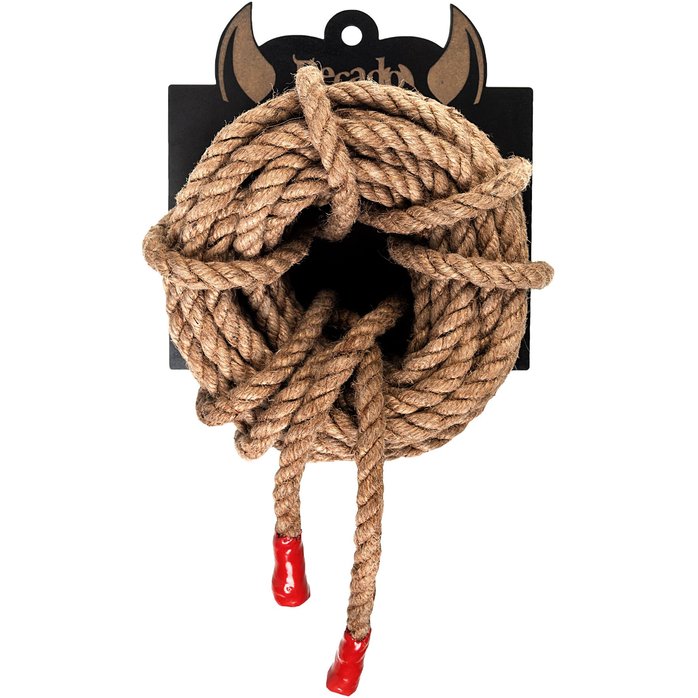 Джутовая веревка для шибари - 10 м. Фотография 2.