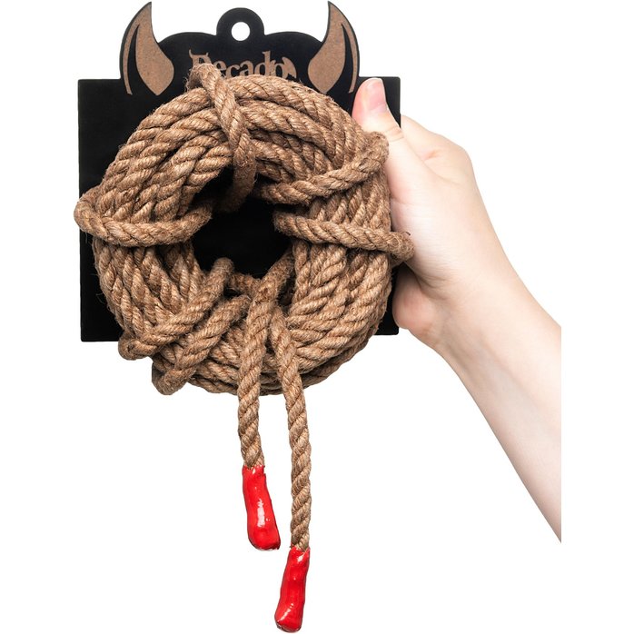 Джутовая веревка для шибари - 10 м. Фотография 3.