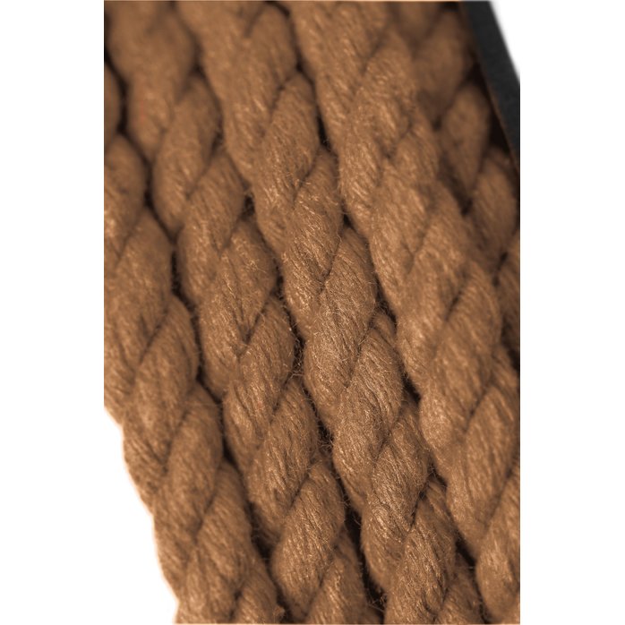 Джутовая веревка для шибари на катушке - 5 м. Фотография 7.