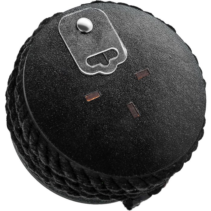 Черная веревка для шибари на катушке - 5 м. Фотография 4.