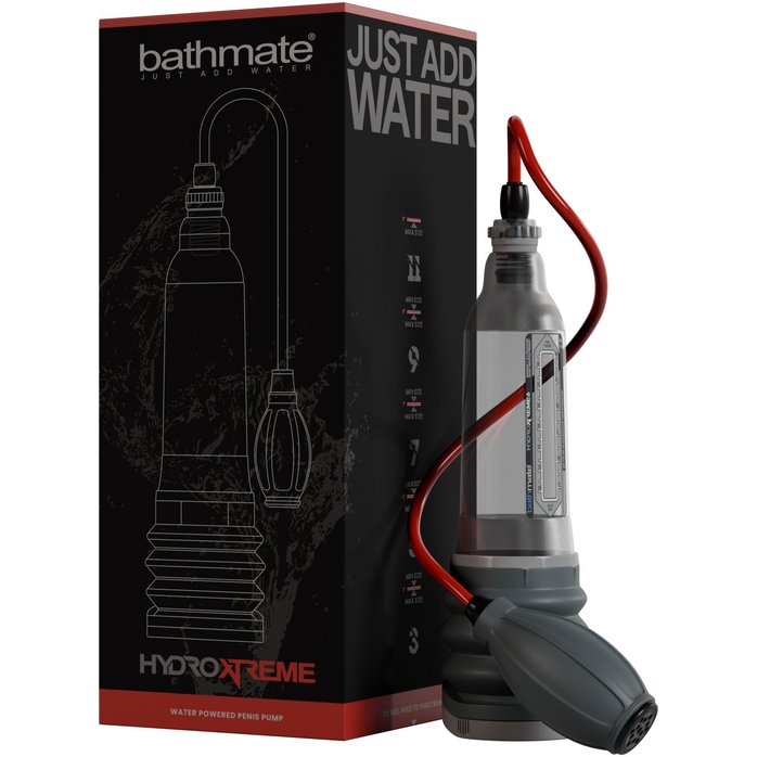 Прозрачная гидропомпа Bathmate HydroXTREME6. Фотография 2.