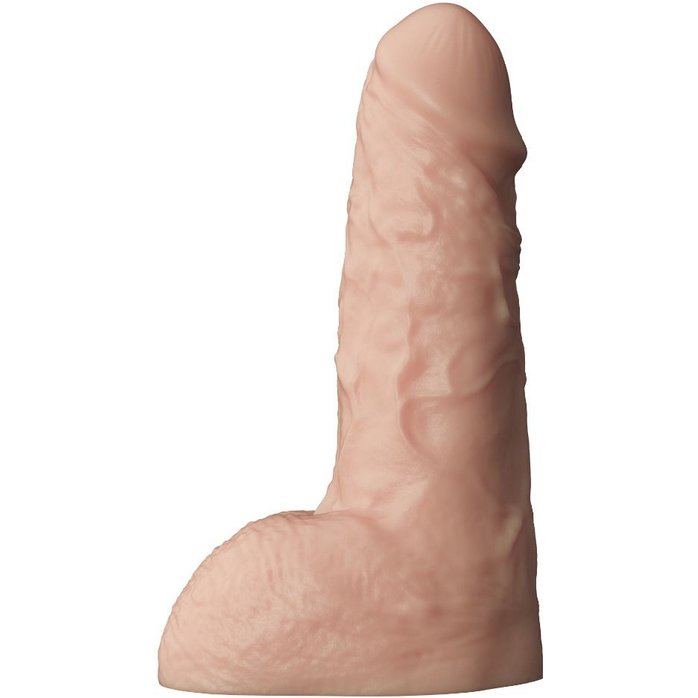 Телесный фаллоудлинитель с мошонкой Cock Next - 17 см - COCK NEXT. Фотография 3.