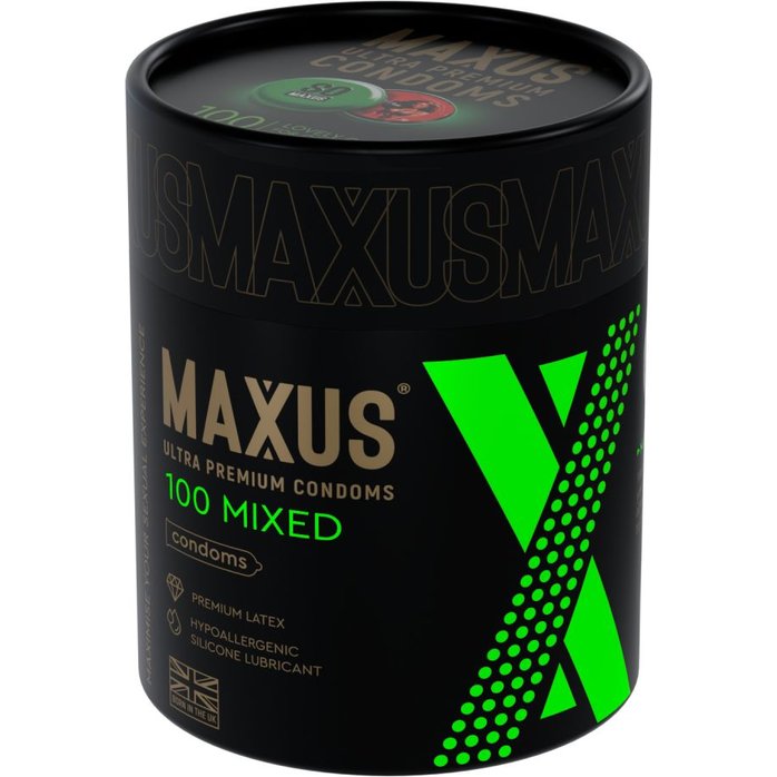 Презервативы MAXUS Mixed - 100 шт. Фотография 2.