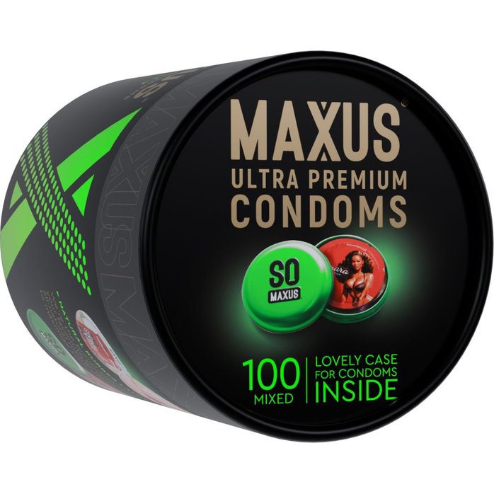 Презервативы MAXUS Mixed - 100 шт. Фотография 4.
