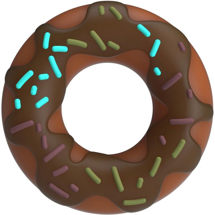 Эрекционное кольцо в форме пончика Choko - Pretty Love