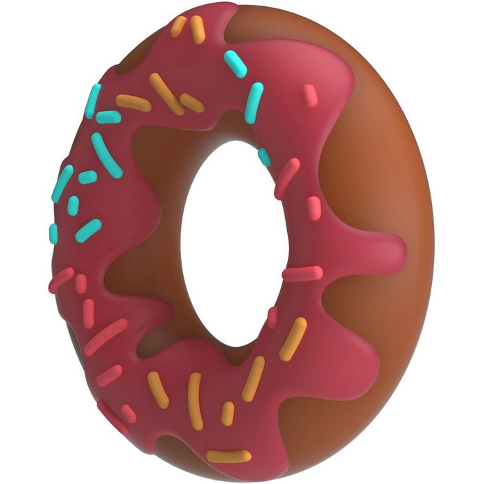 Эрекционное кольцо в форме пончика Berry - Pretty Love. Фотография 2.