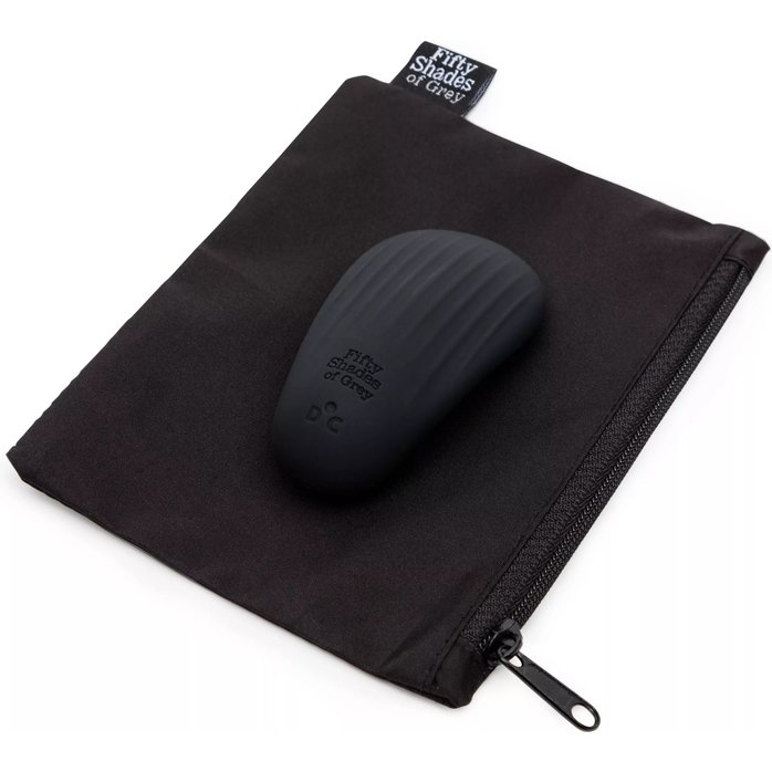 Черный клиторальный вибратор Sensation Clitoral Vibrator - Fifty Shades of Grey. Фотография 5.