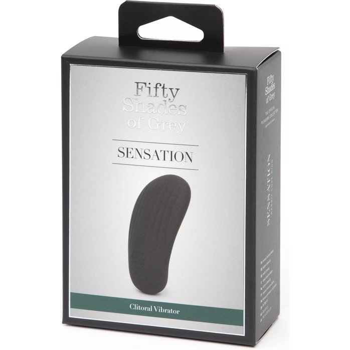 Черный клиторальный вибратор Sensation Clitoral Vibrator - Fifty Shades of Grey. Фотография 6.