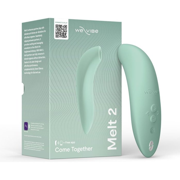 Мятный бесконтактный клиторальный стимулятор We-Vibe Melt 2. Фотография 7.