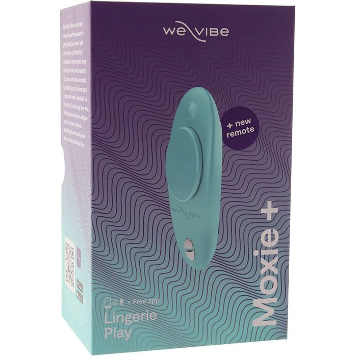 Аквамариновый вибратор We-Vibe Moxie. Фотография 6.