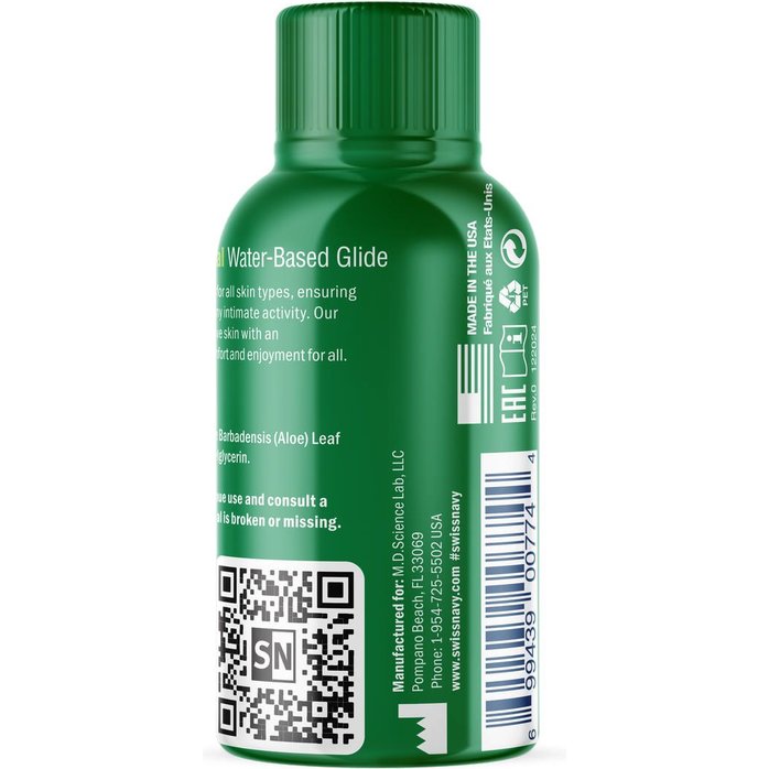 Лубрикант на водной основе All Natural - 29,5 мл - All Natural Lubes. Фотография 2.