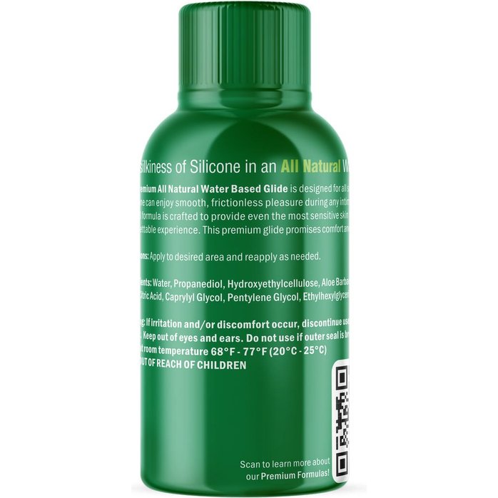 Лубрикант на водной основе All Natural - 29,5 мл - All Natural Lubes. Фотография 3.