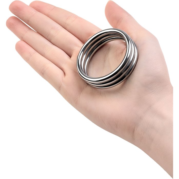 Металлическое кольцо на пенис - Metal. Фотография 7.